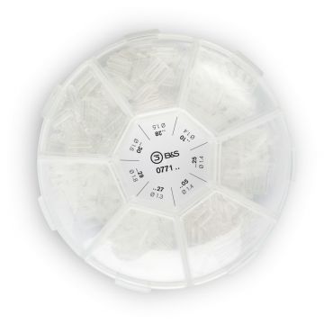 Glasschutzhülsensortiment (350 Stück)