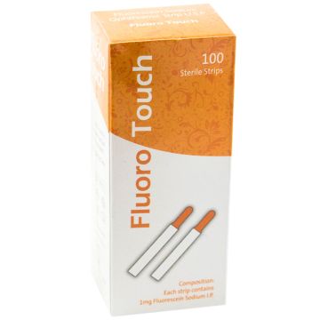 Fluoresceinstreifen (100 Stück)