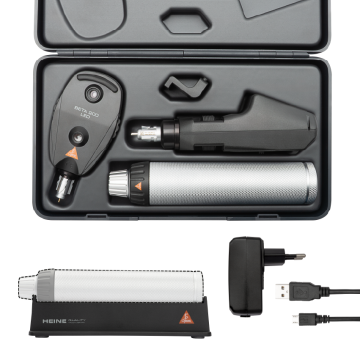 HEINE BETA 200 Set, direktes Ophthalmoskop mit Skiaskop LED