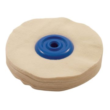 Polierscheibe Flanelltuch