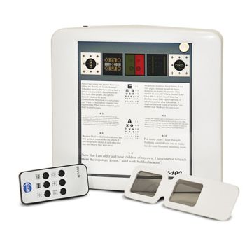 Beleuchteter Lese-/Nahsehtest