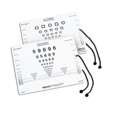 Visustafel Nähe LEA-Symbole/Zahlen