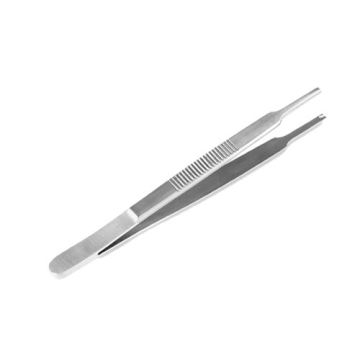 Schraubenpinzette, gerade, 130 mm
